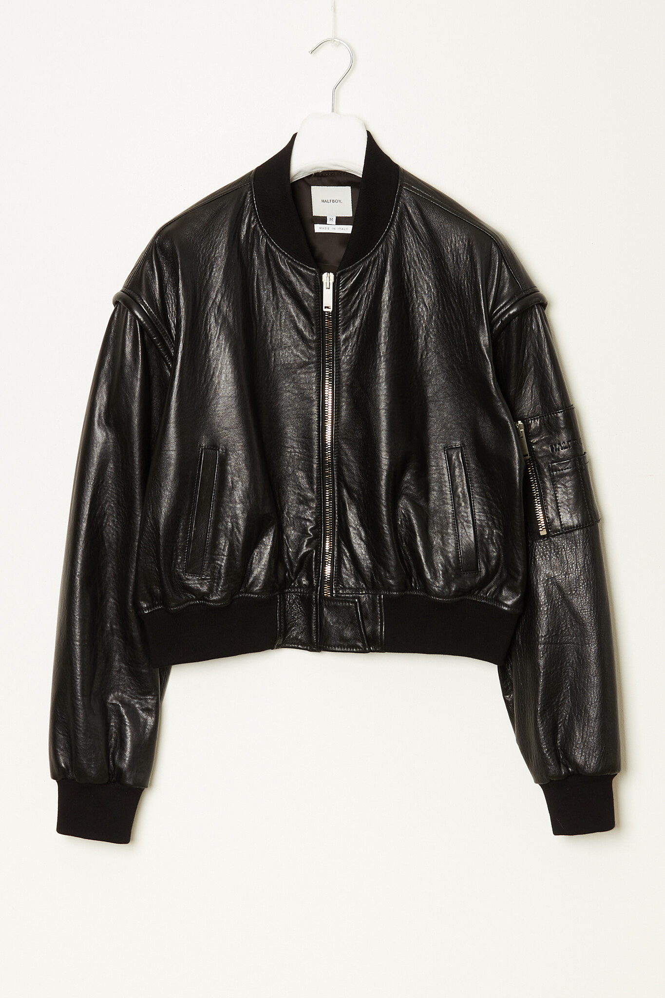  - Leather bomber