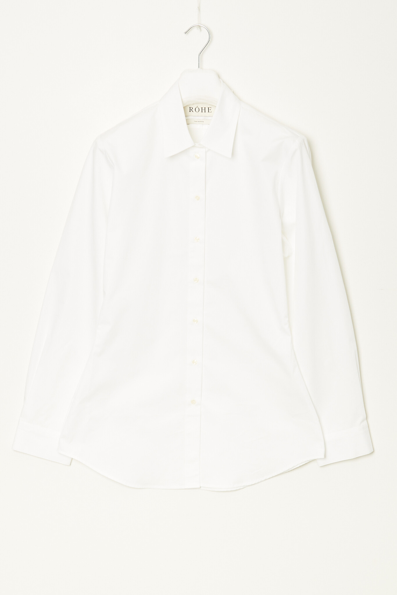 Róhe Shaped poplin shirt