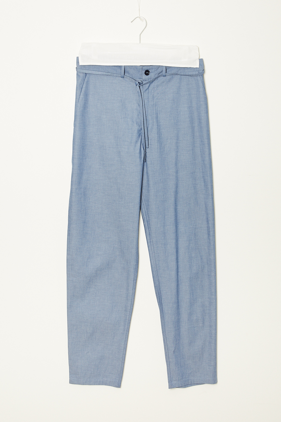 Monique van Heist - Blue chambray pants