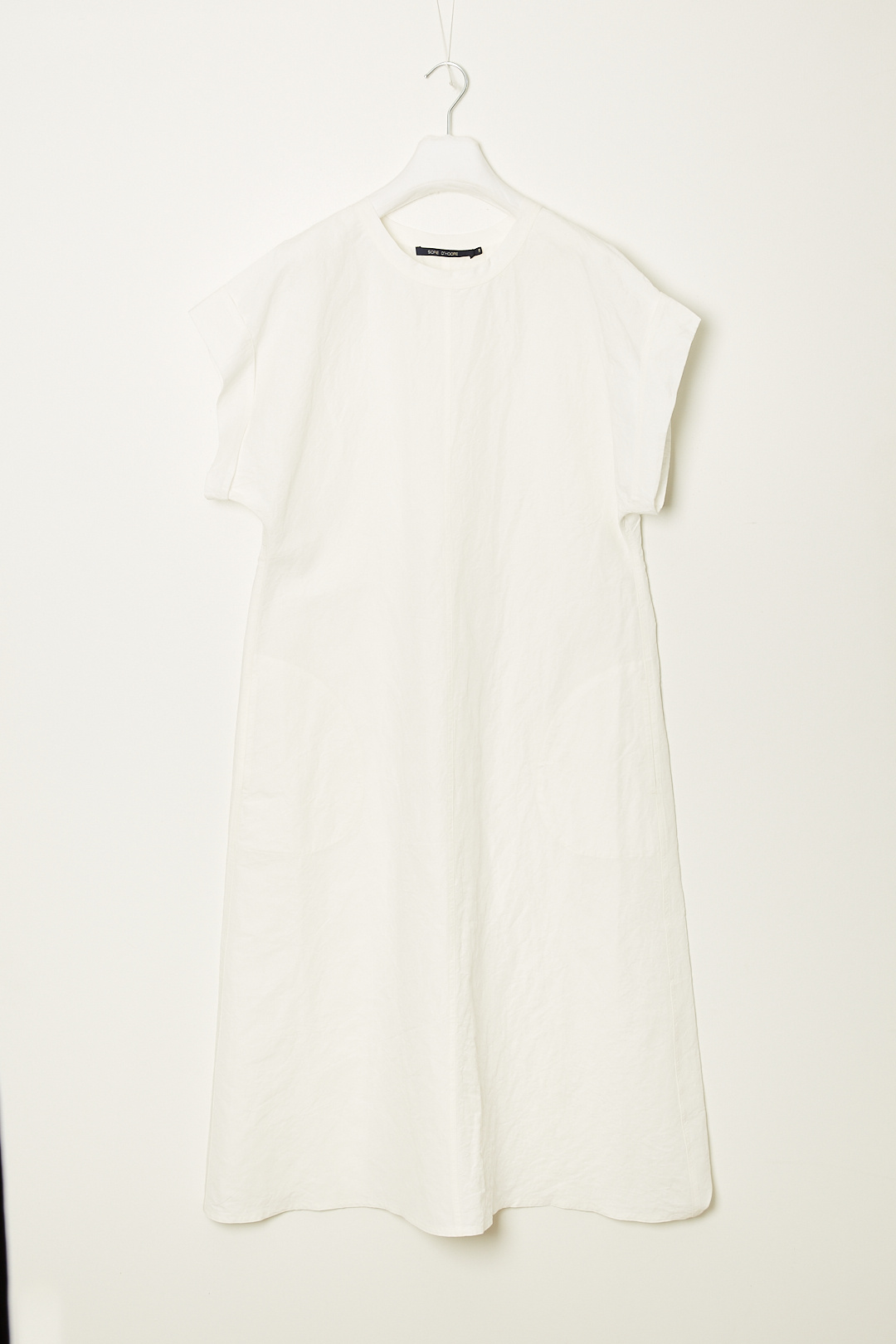 Sofie D'Hoore Ducie Lic Linen Cotton Dress, Milk – Kick Pleat