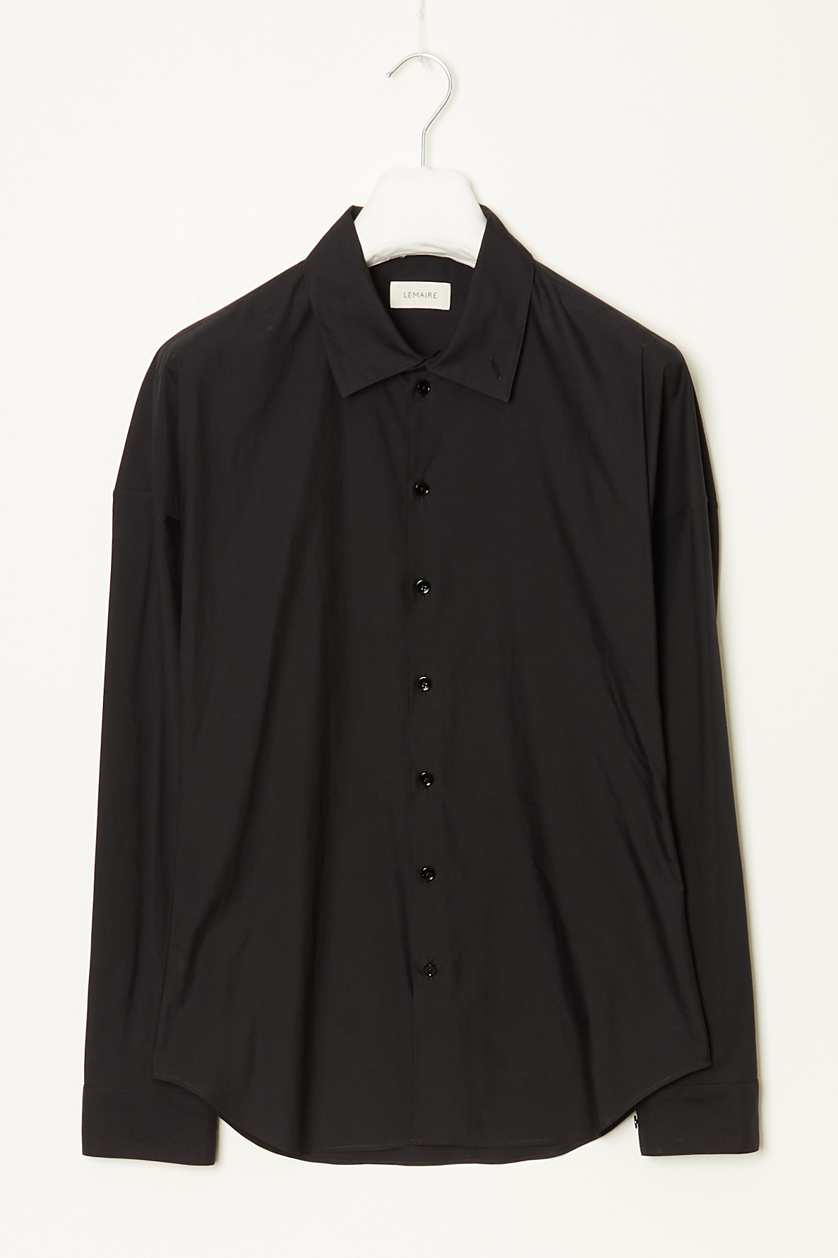 Lemaire Fitted band collar shirt