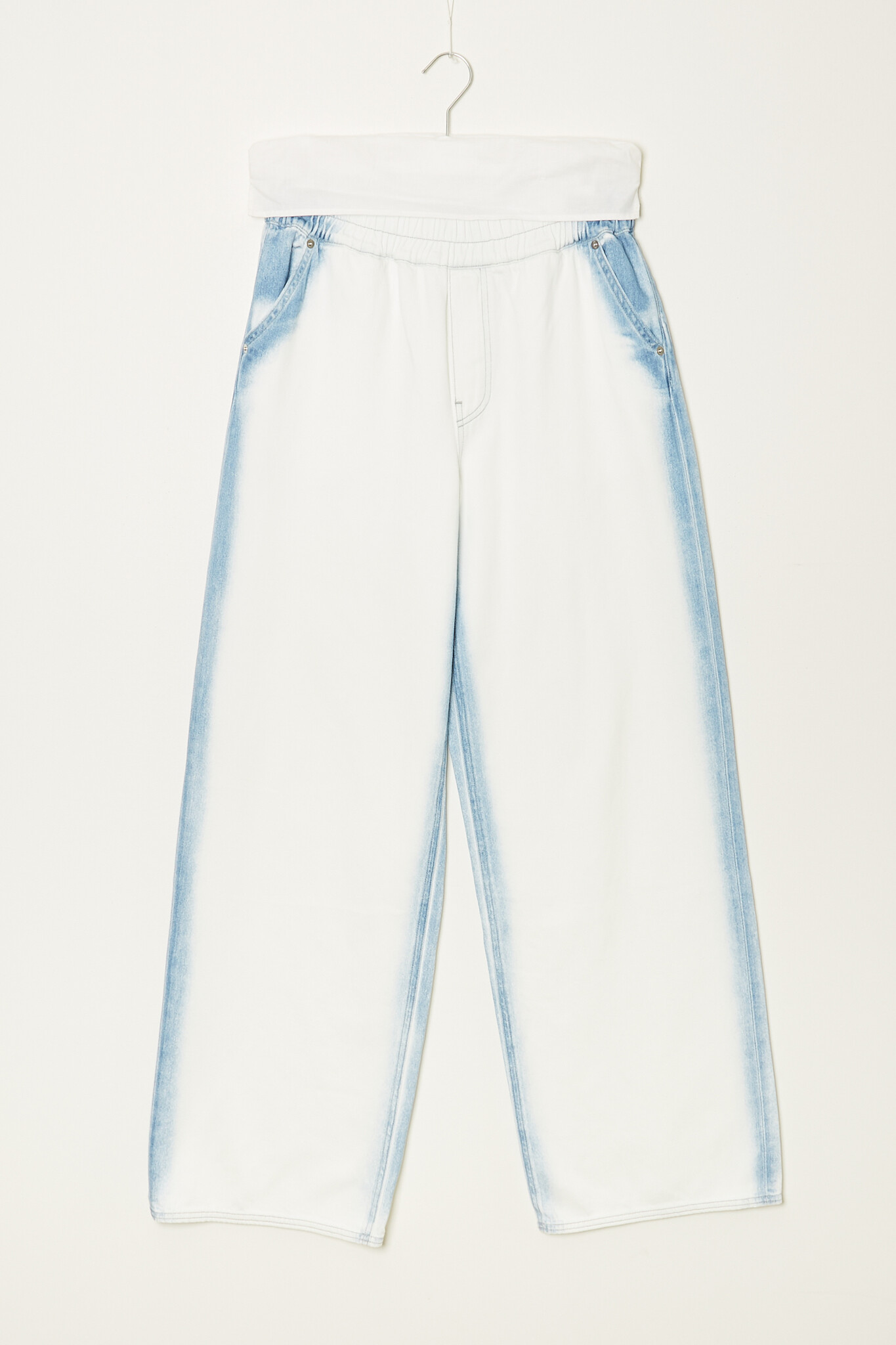 Facon Jacmīn - Polly elastic waist denim