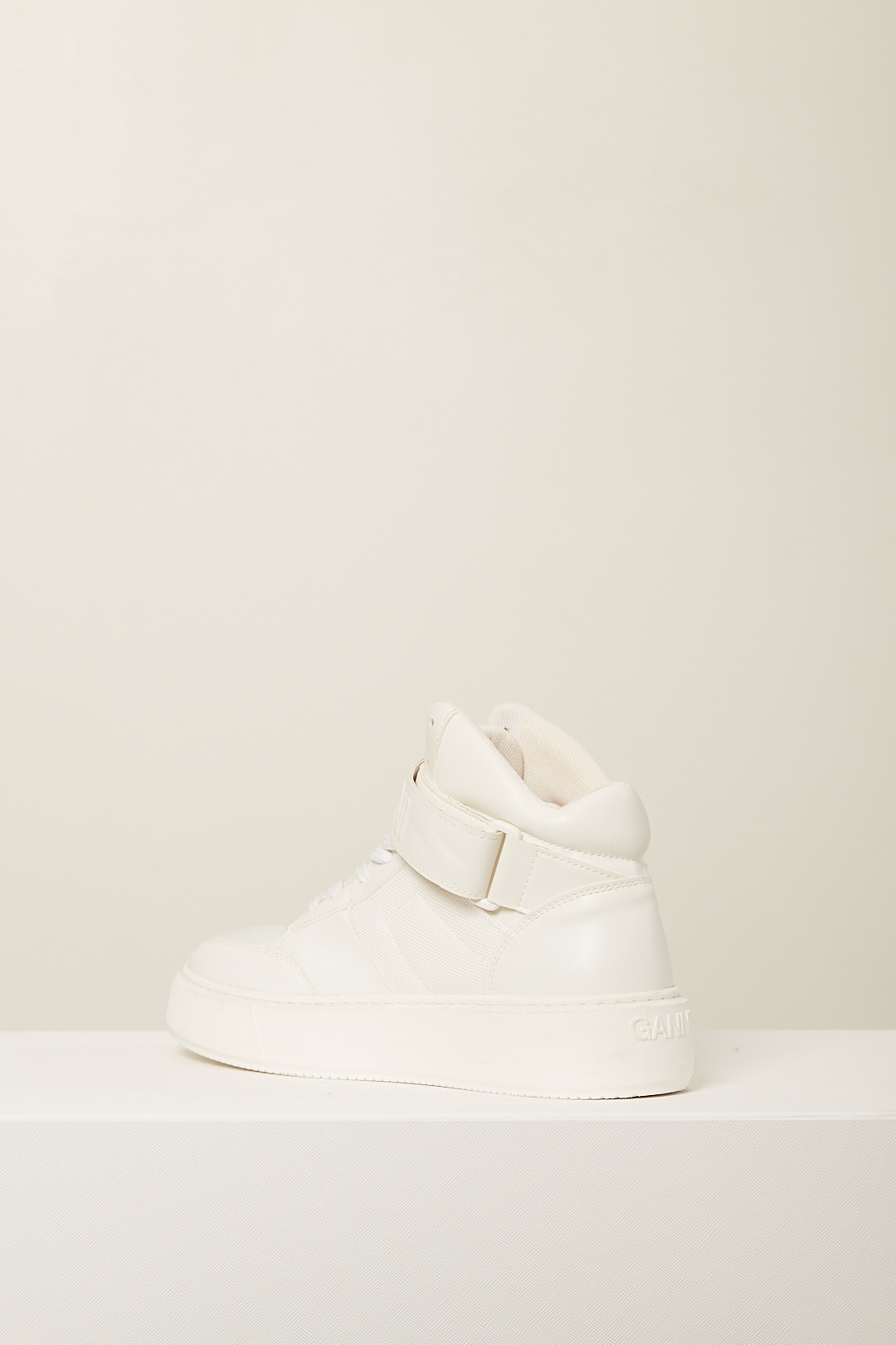  - Sporty mix cupsole high top velcro sneaker