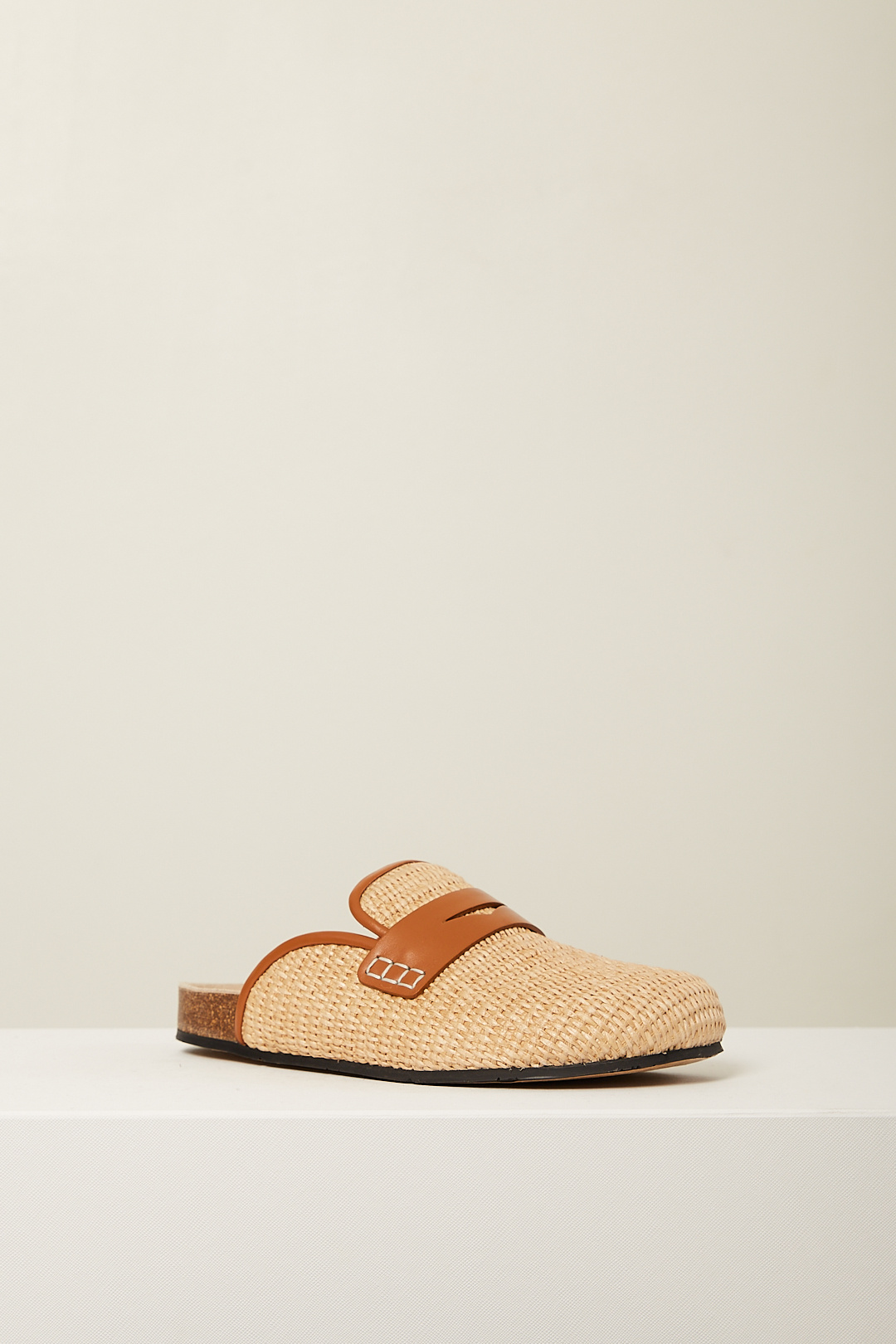 JW ANDERSON - 010LOAF flat raffia clock