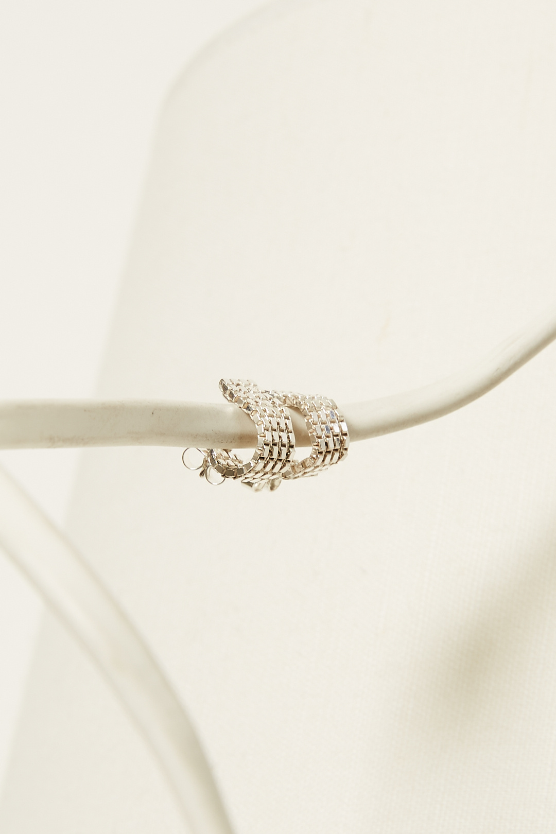  - Day or night earrings pair sterling silver