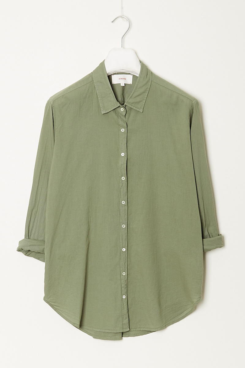 Xirena Beau cotton poplin shirt