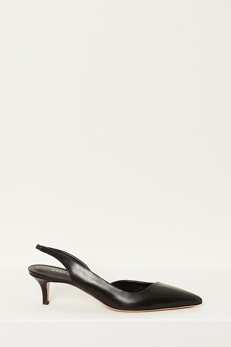 Isabel Marant Piery leather stiletto pumps