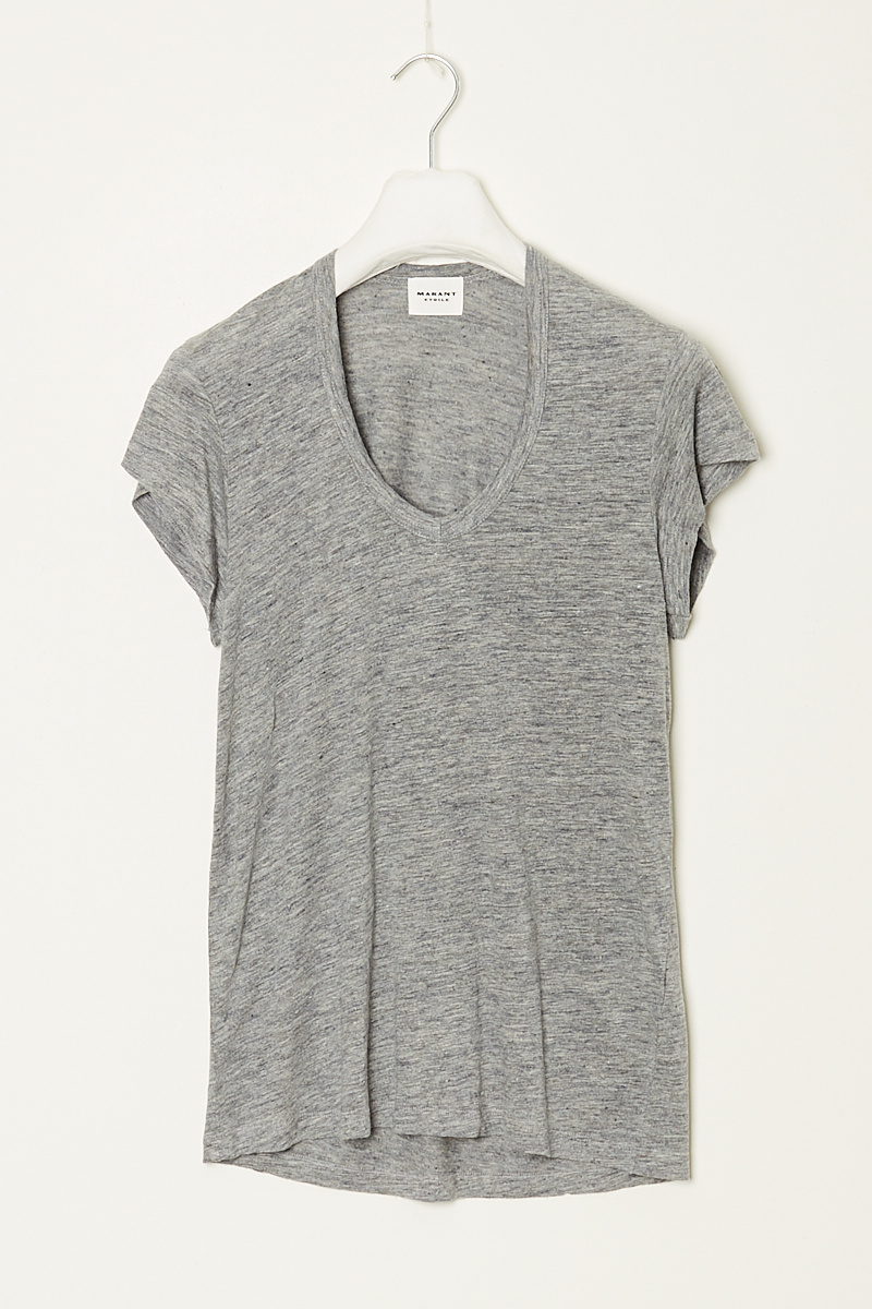 Marant Etoile Zankou linen tee