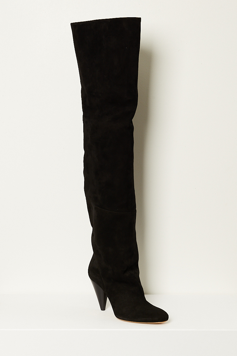Proenza Schouler - Cone slouch knee boots