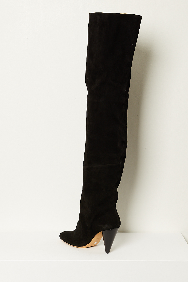 Proenza Schouler - Cone slouch knee boots