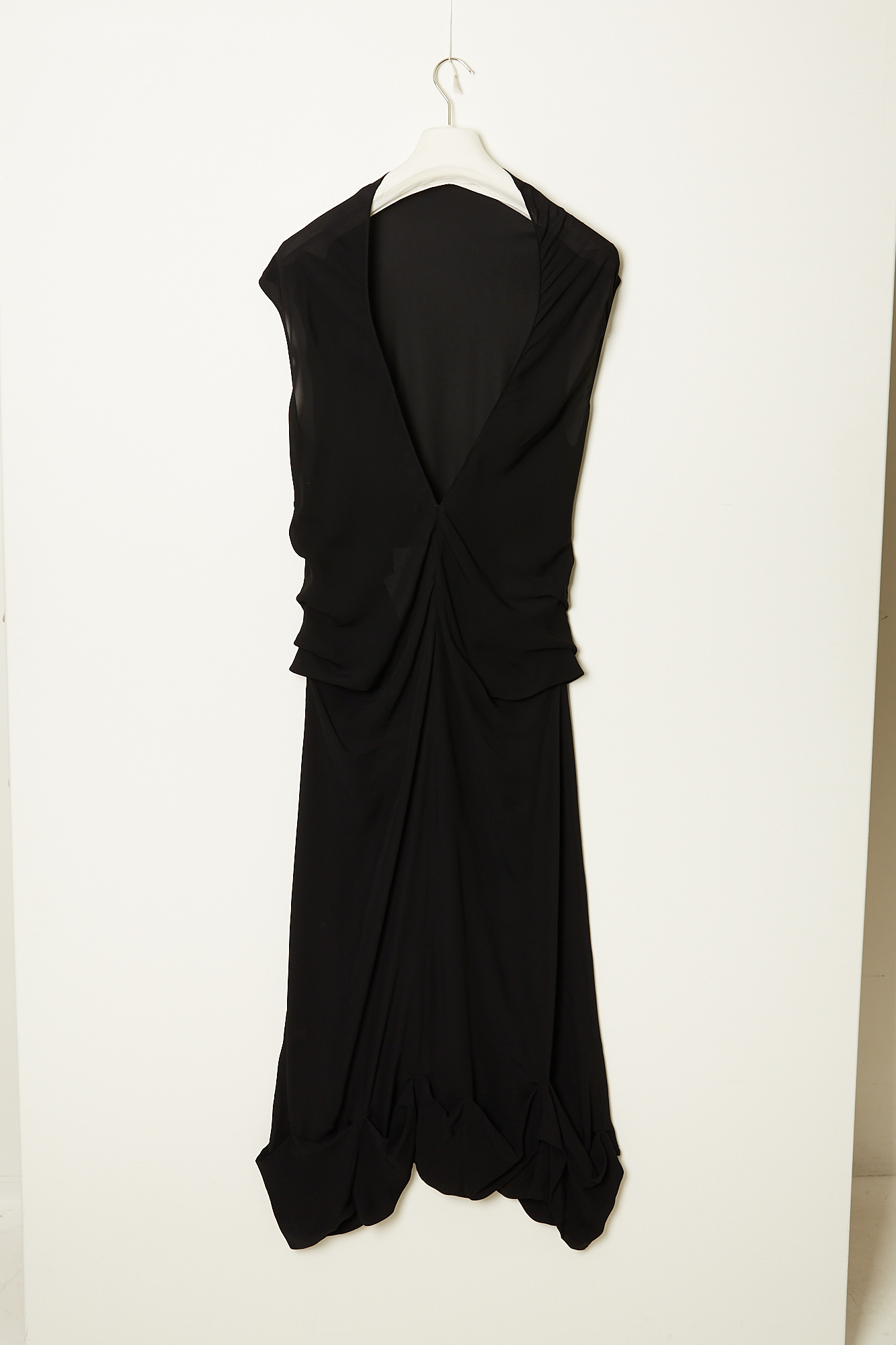JW ANDERSON - Twisted drape sheer dress