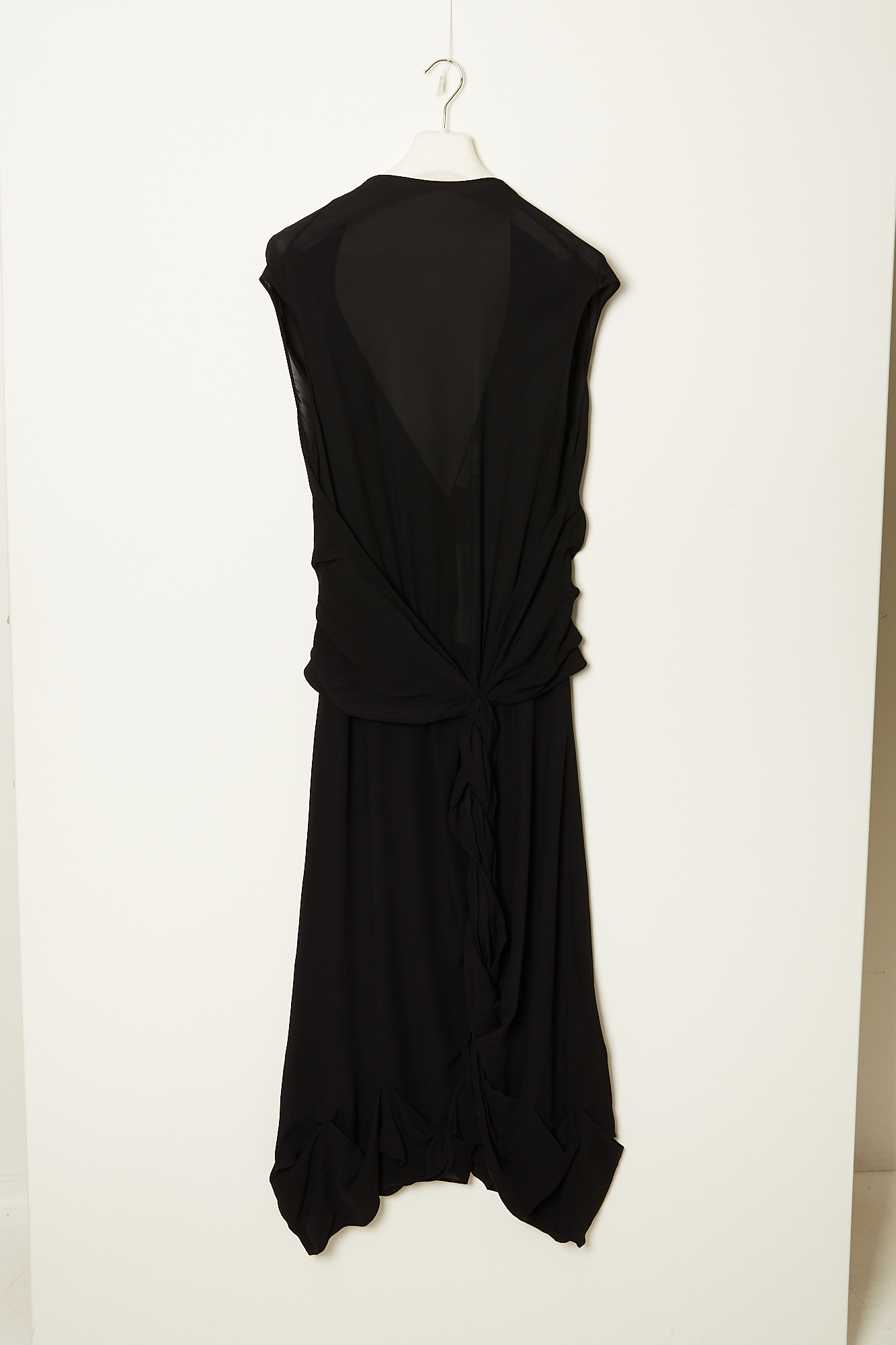 JW ANDERSON - Twisted drape sheer dress