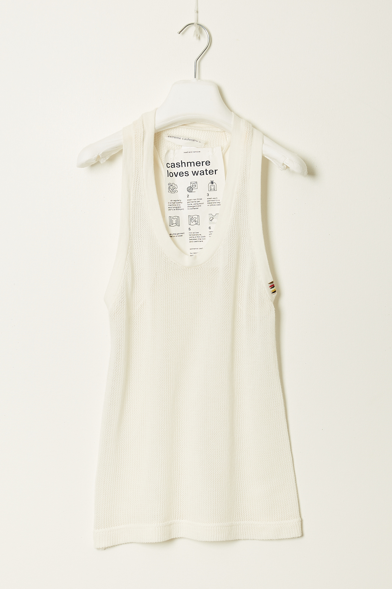 Extreme cashmere - n°271 vest mesh cashmere tank
