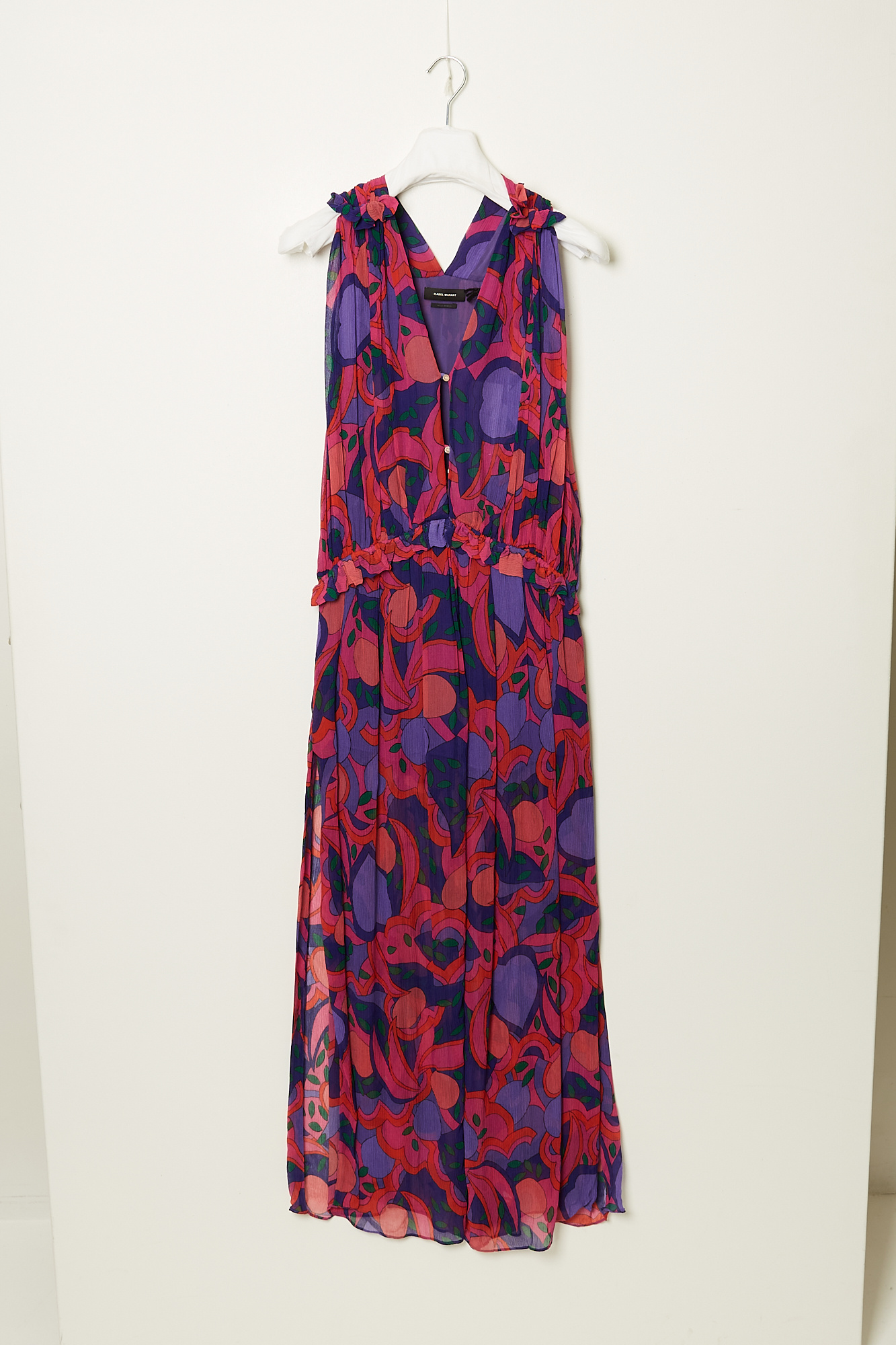 Isabel Marant Alsaw printed silk dress