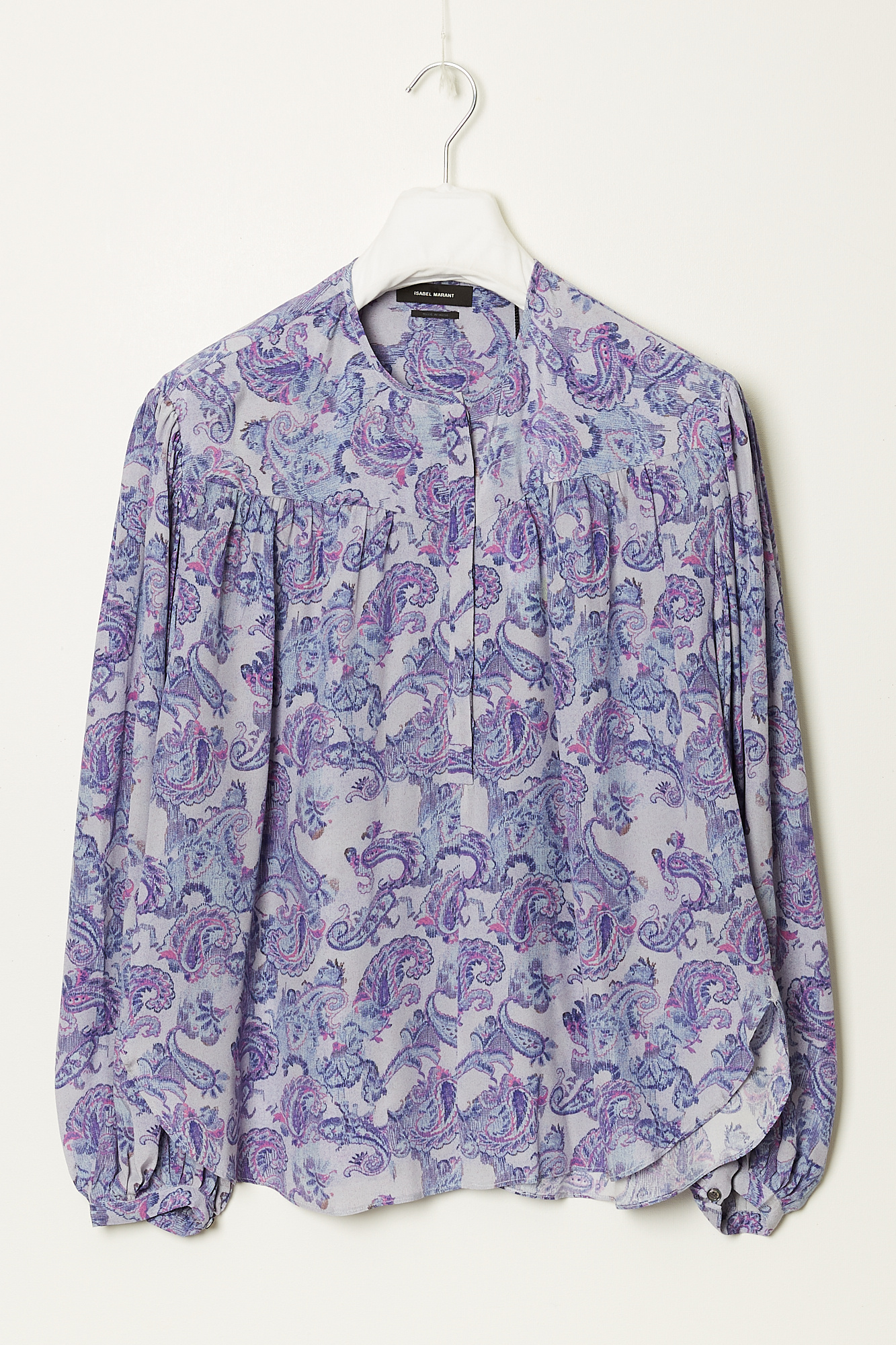 Isabel Marant Brunille printed crepe blouse - Wendela van Dijk Isabel Marant Brunille printed crepe blouse - Wendela van Dijk