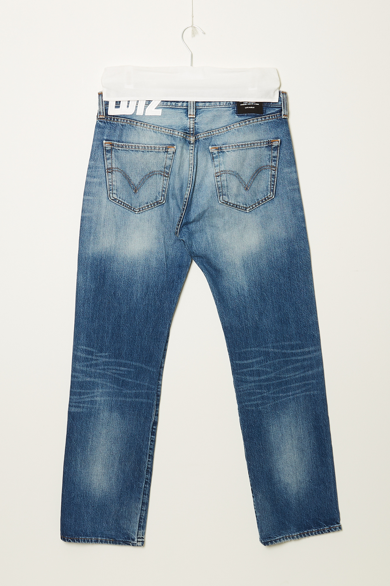 Lutz Huelle - Line denim pants