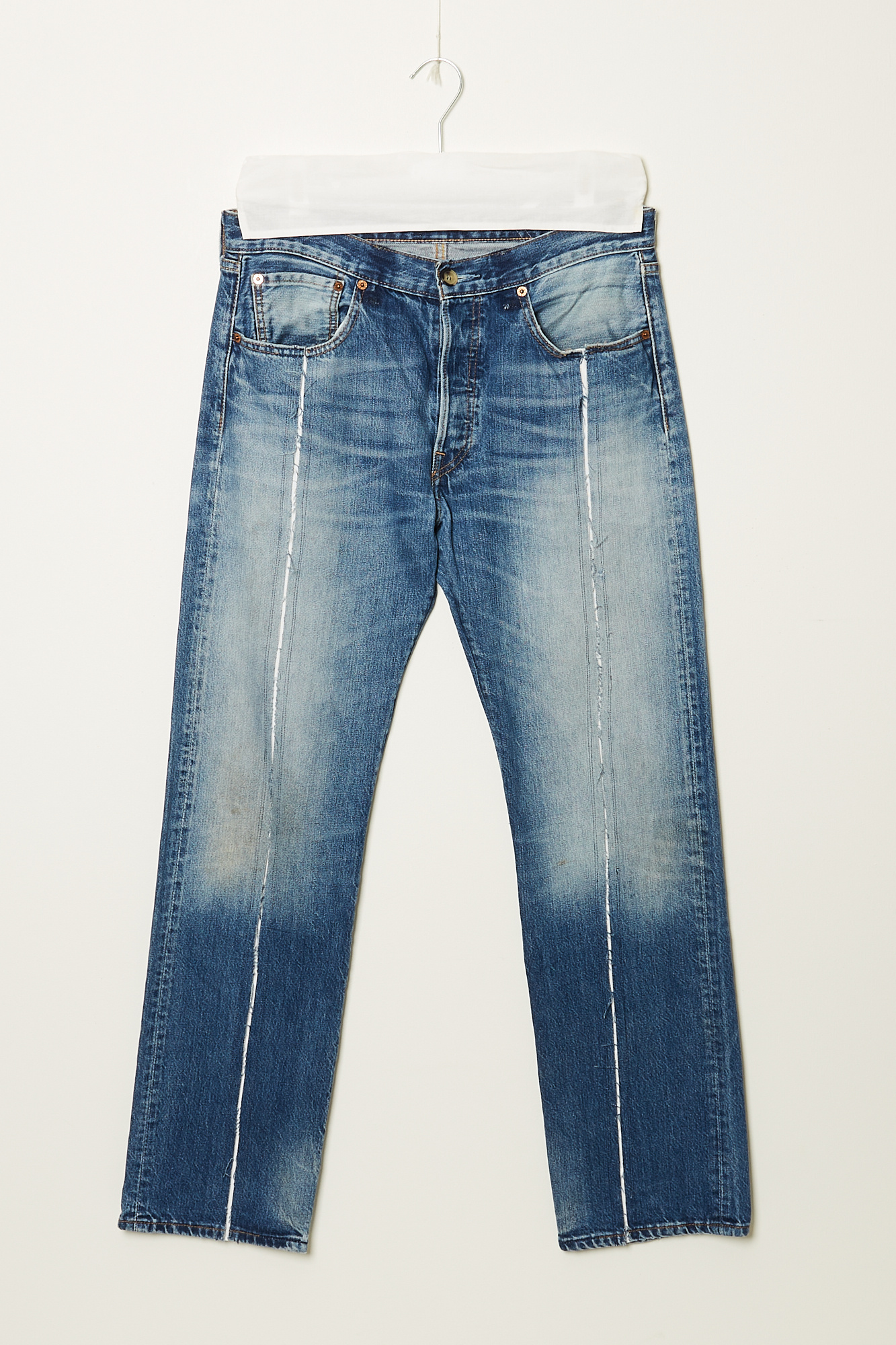 Lutz Huelle Line denim pants