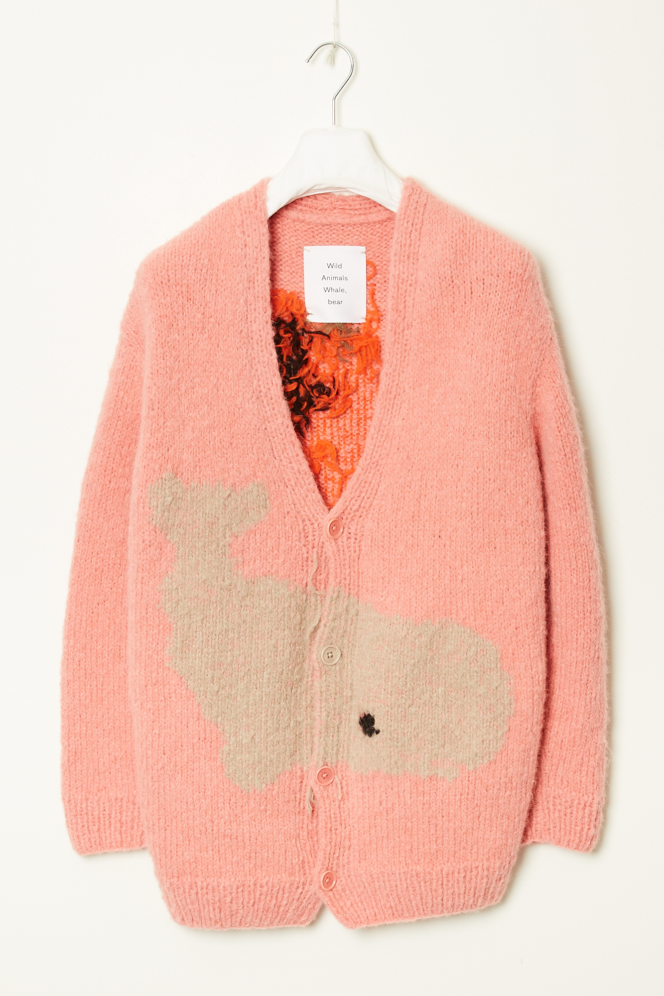 wild animals - Whale bear cardigan