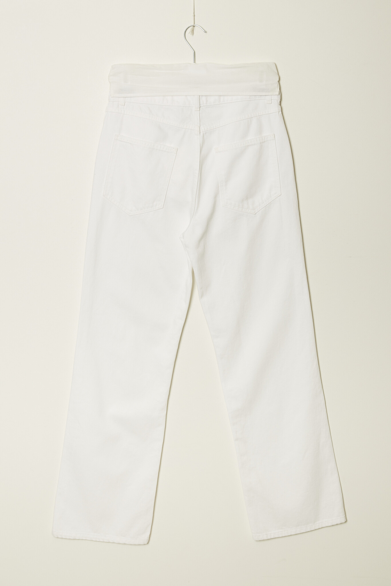 Róhe - Relaxed fit white denim