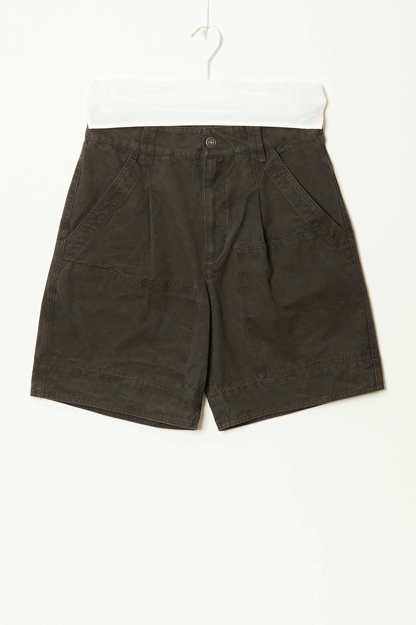 Marant Etoile - Katja coated shorts