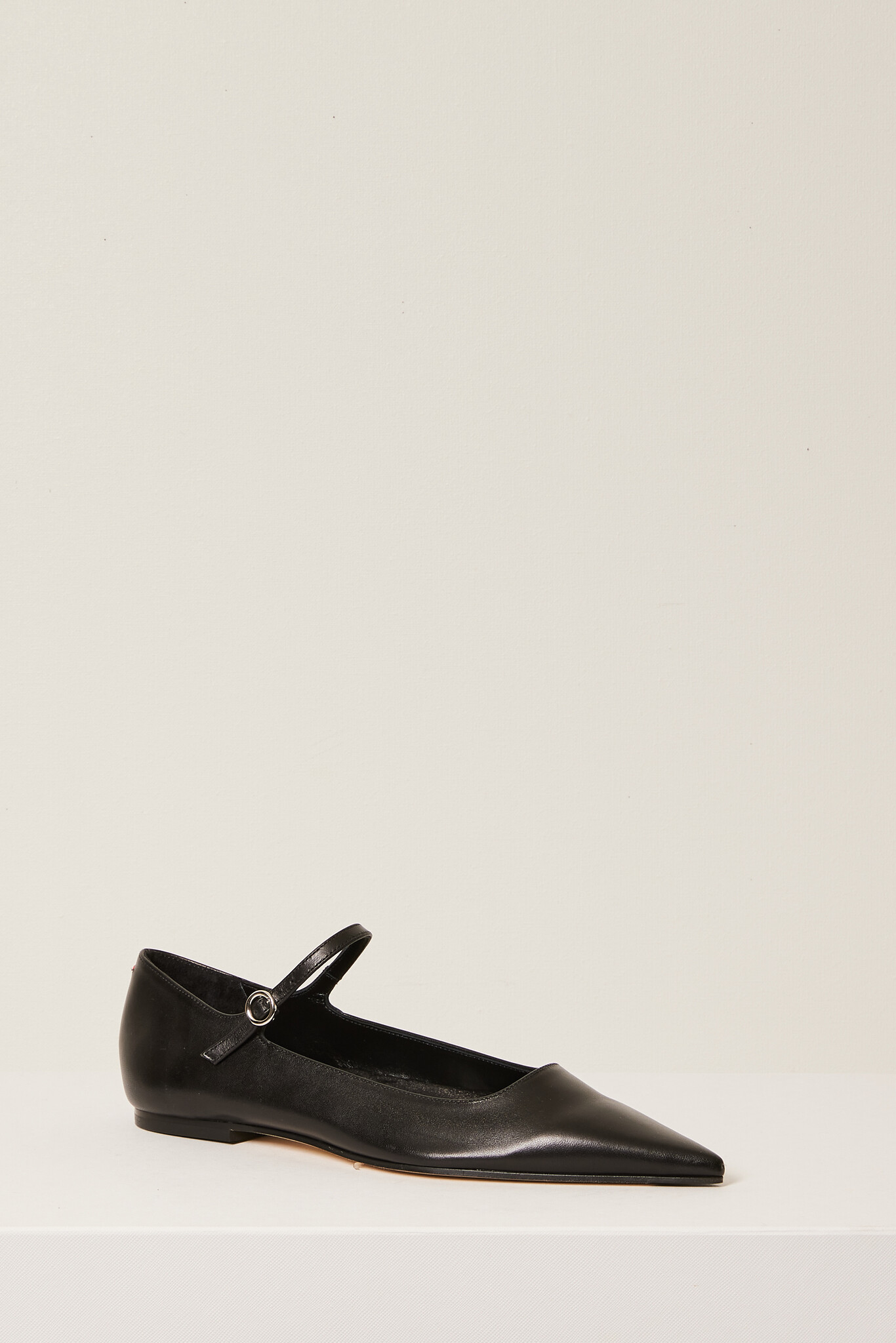 Aeyde - Cleo leather pointed ballerina