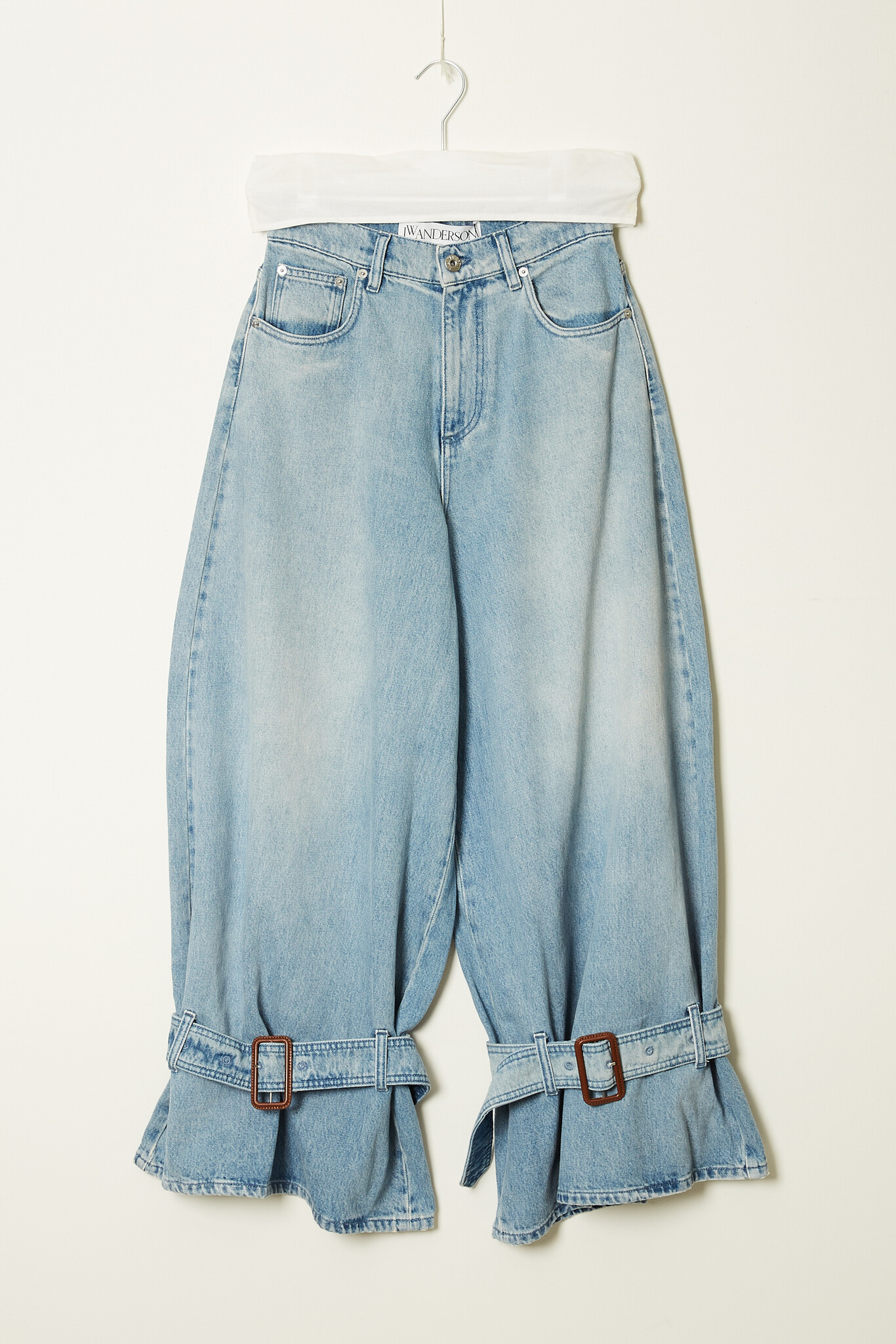JW ANDERSON - Buckled cuff jeans