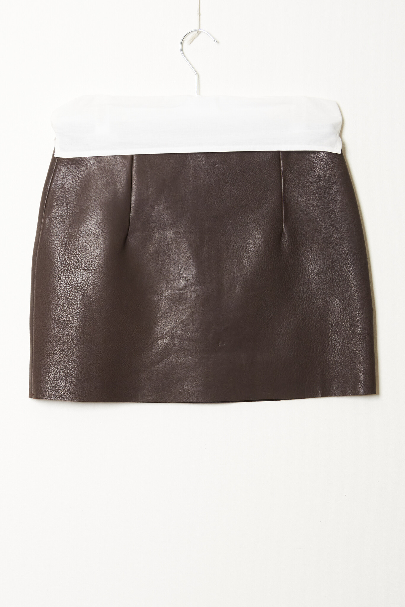 Remain - Bonded leather skirt