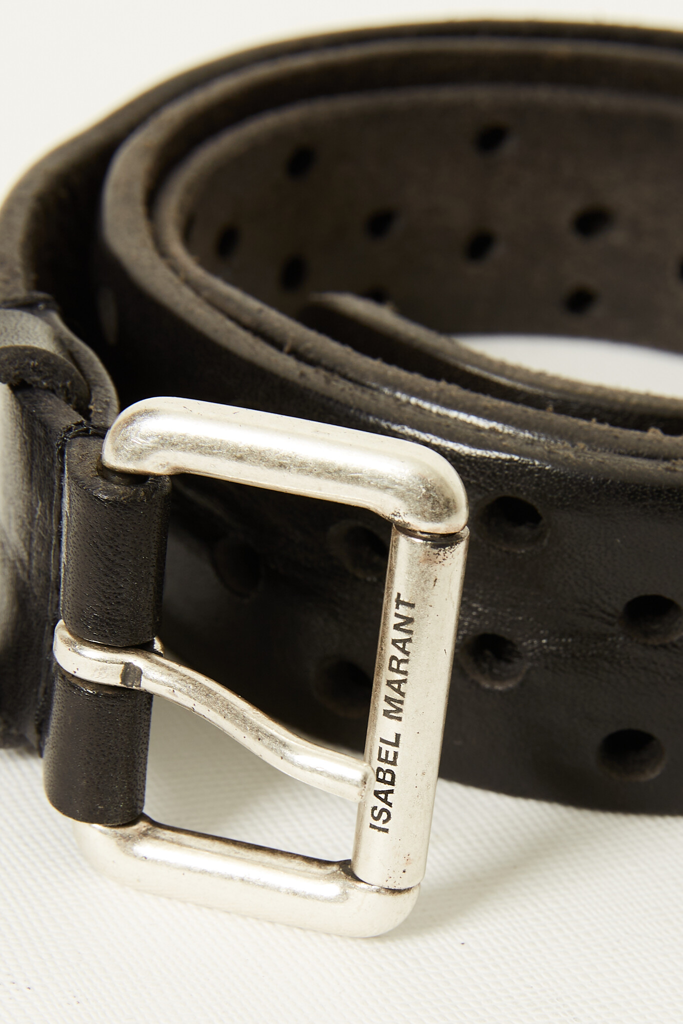 Isabel Marant - Klaude perforated belt