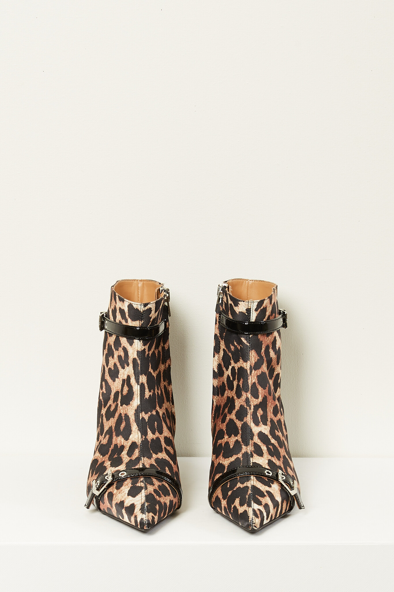 Ganni - Eyelets kitten heel boot