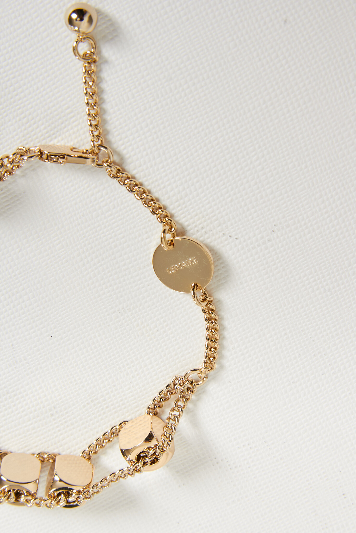 Lemaire - Abacus bracelet gold