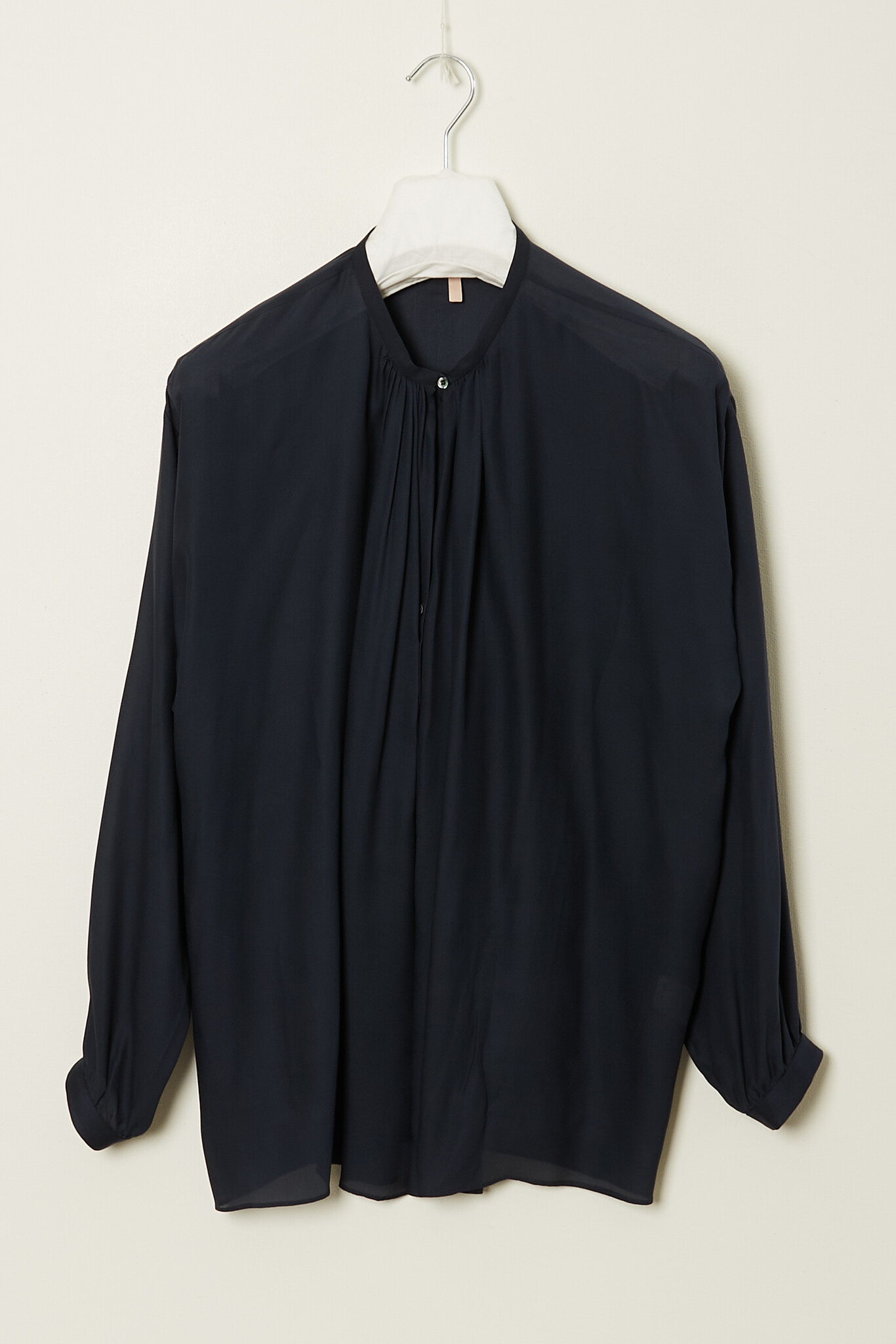 inDRESS - Lilas 100% silk shirt