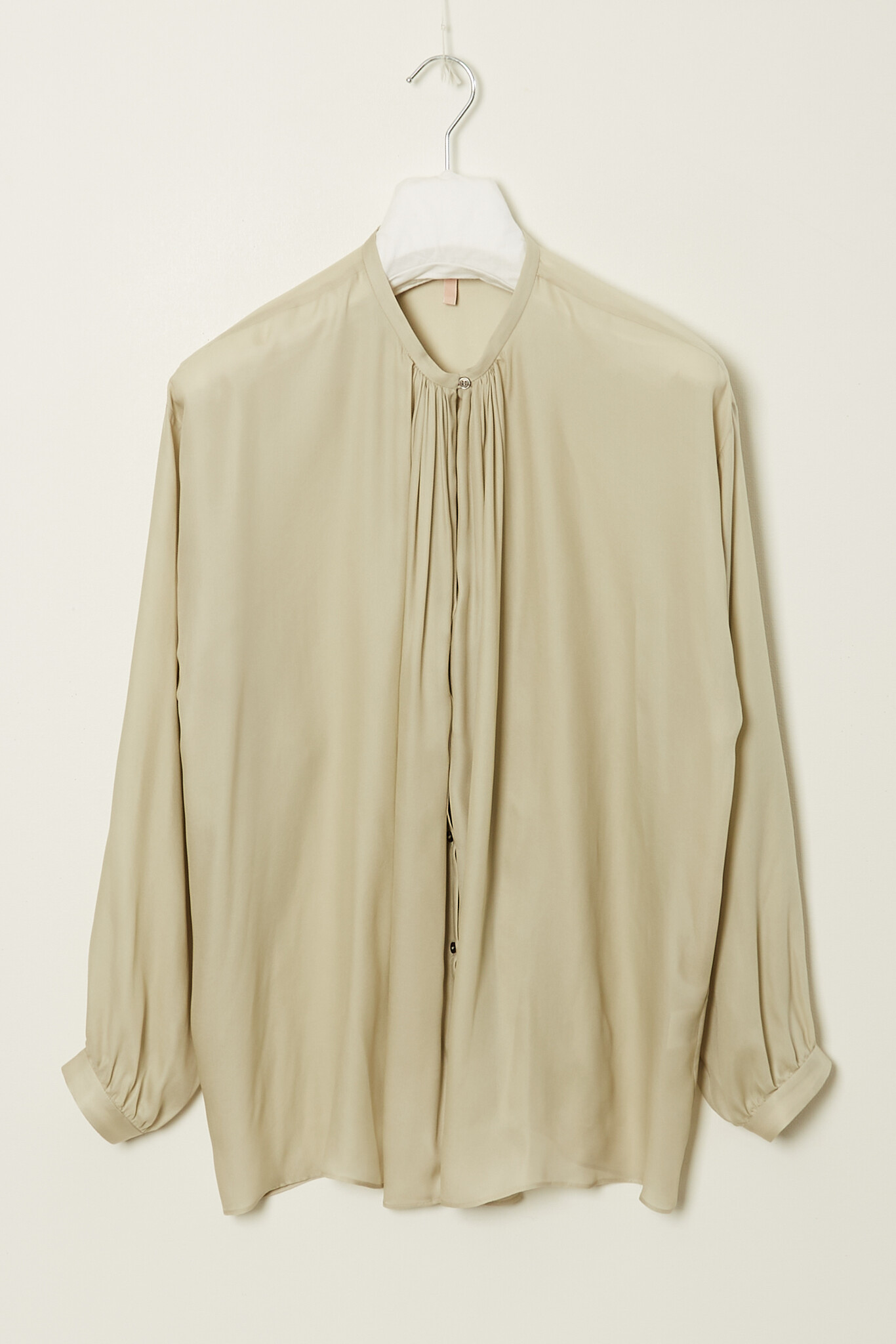 inDRESS - Lilas 100% silk shirt