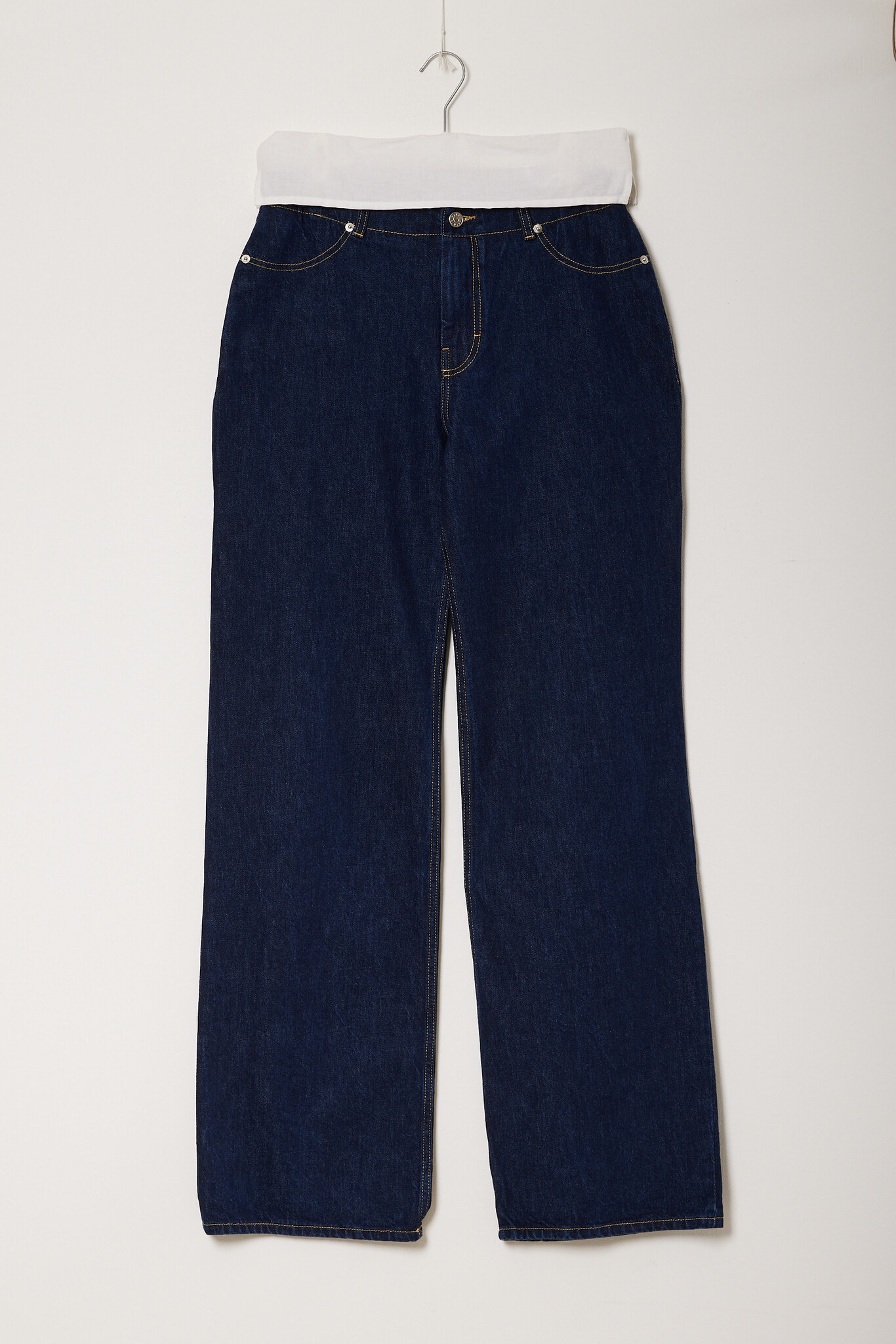 Facon Jacmīn Paloma trompe l'oeil pants