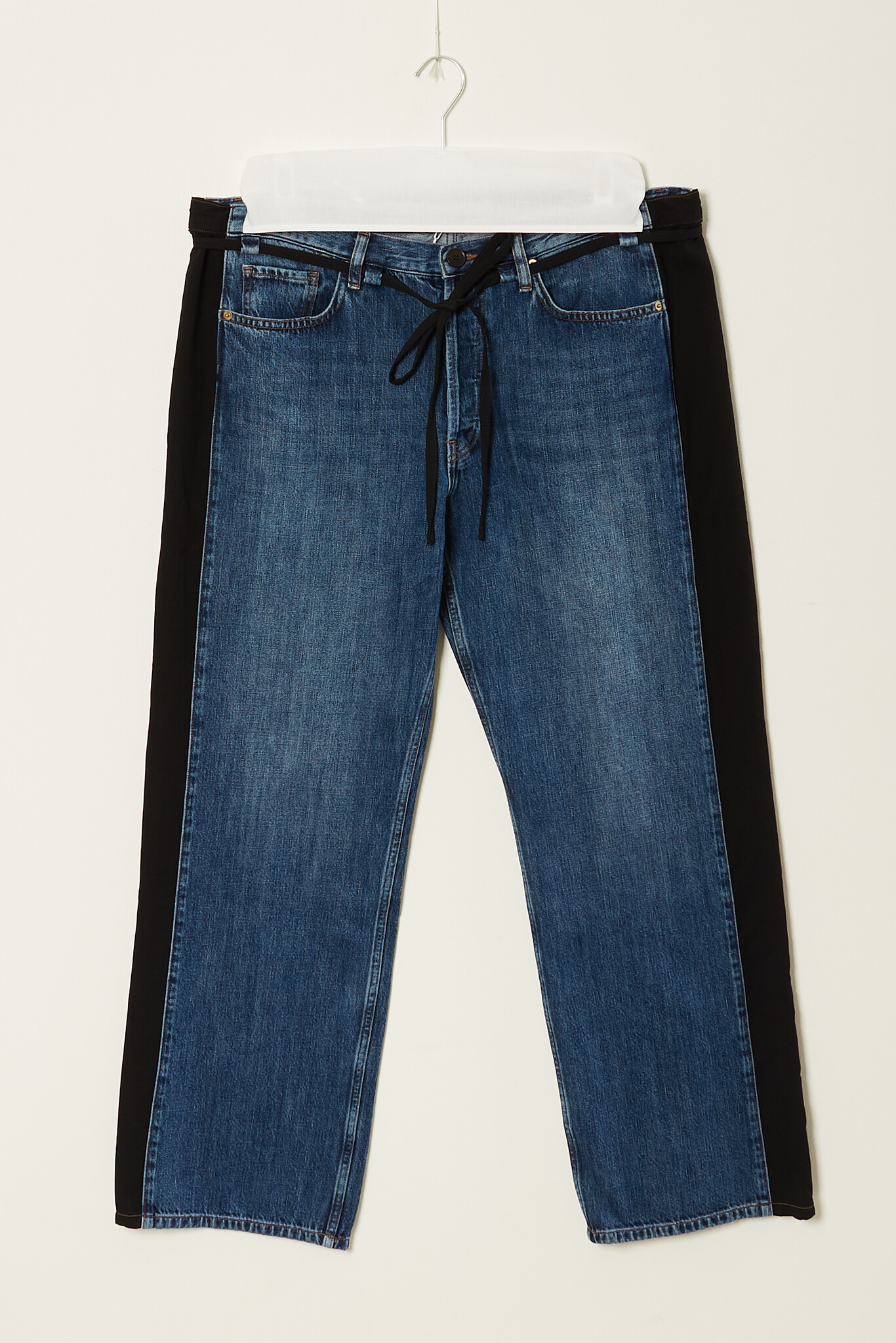 Frenken - Stripe denim pants
