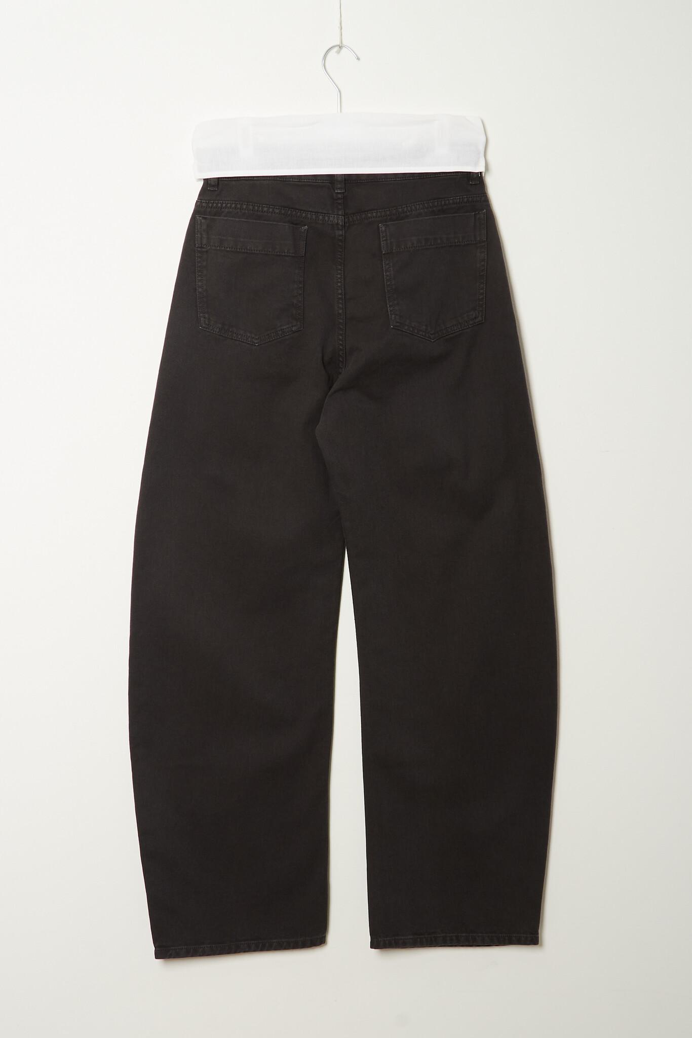 Lemaire - High waist curved pants