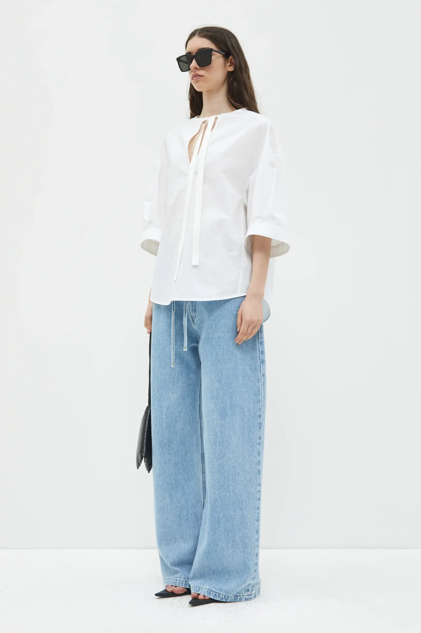 Christian Wijnants - Thamani gathered sleeve top
