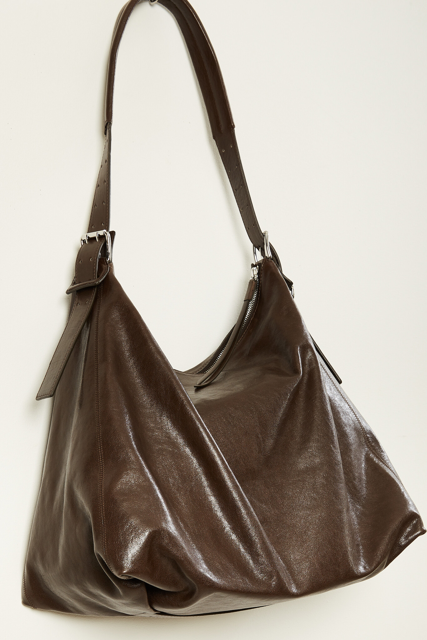 Lemaire - Belted hobo bag
