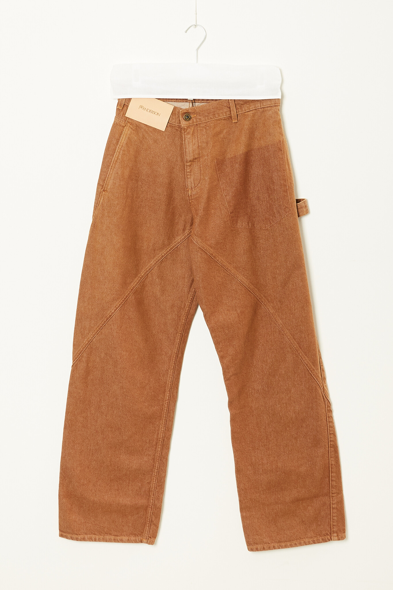 JW ANDERSON - Aged twisted workwear jeans