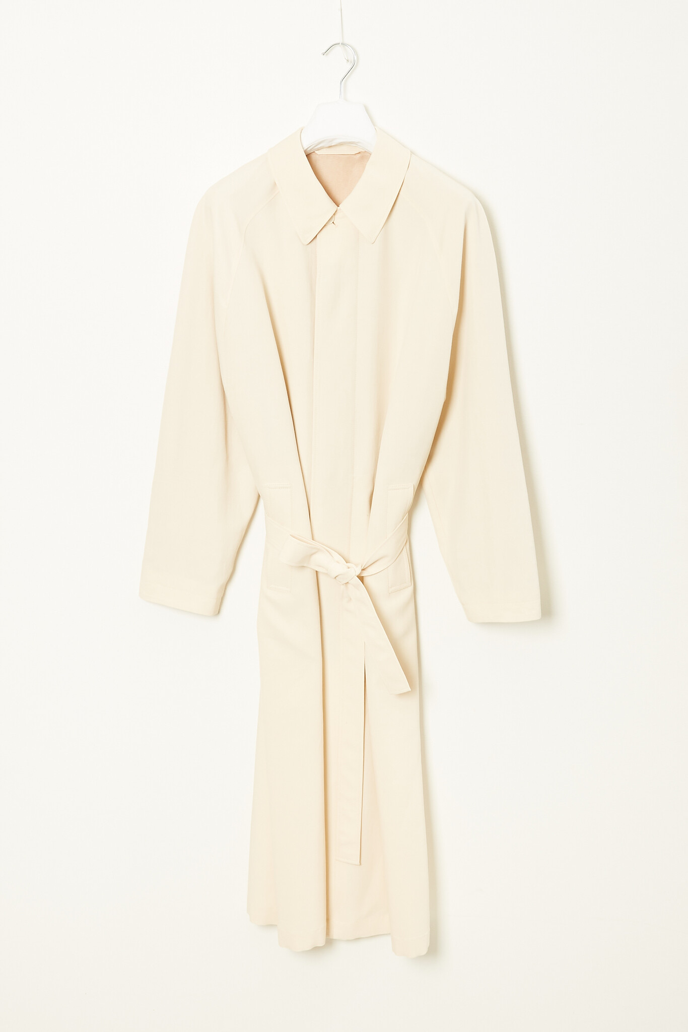 Lemaire - Light slitted overcoat