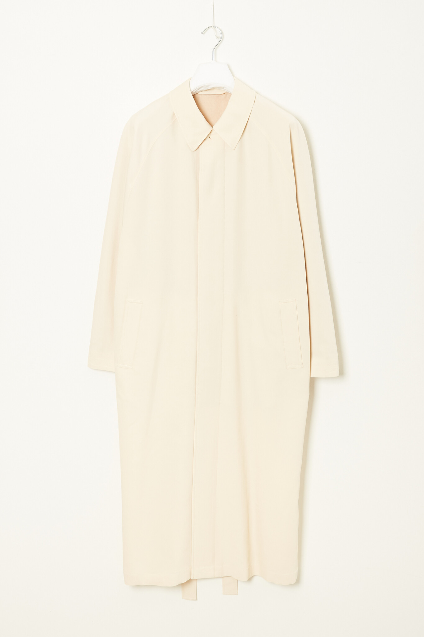 Lemaire - Light slitted overcoat