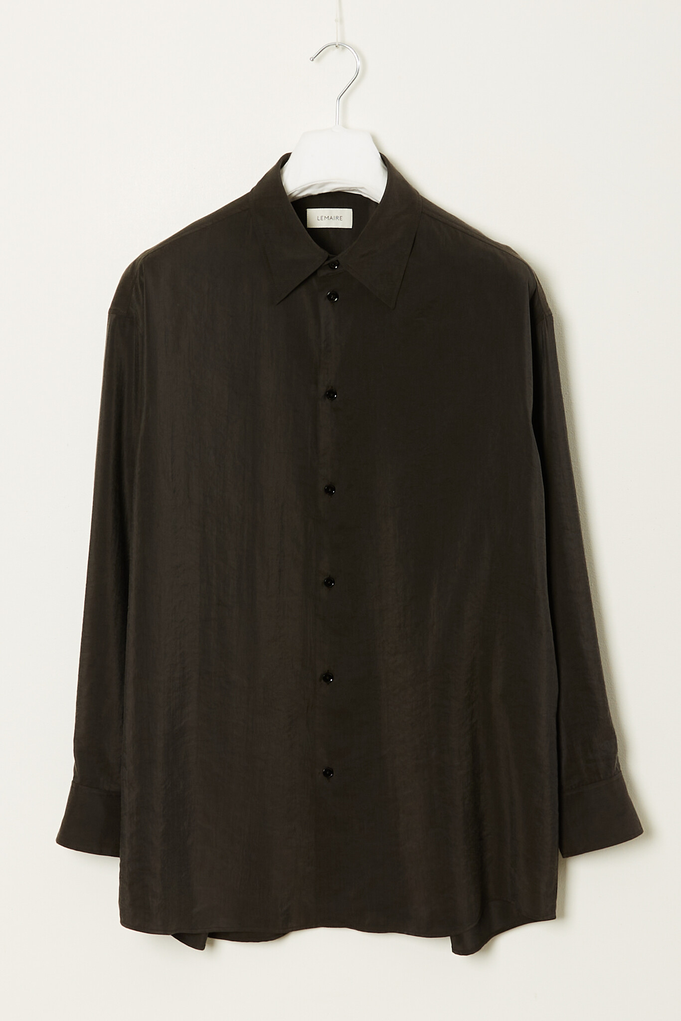 Lemaire - Long shirt with tie