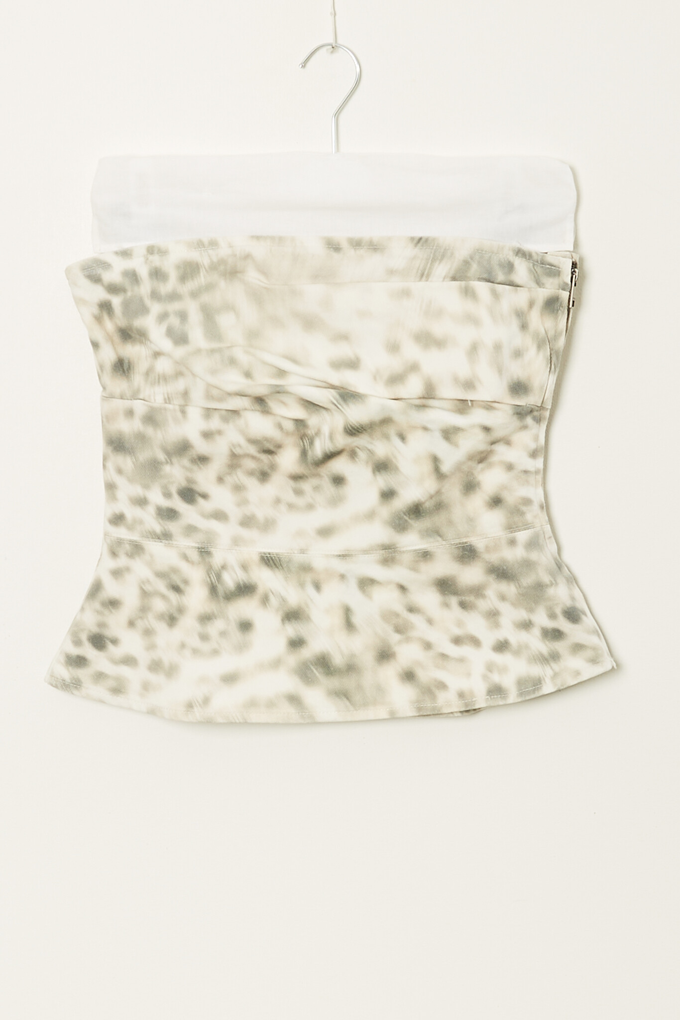 Rotate - Printed denim top