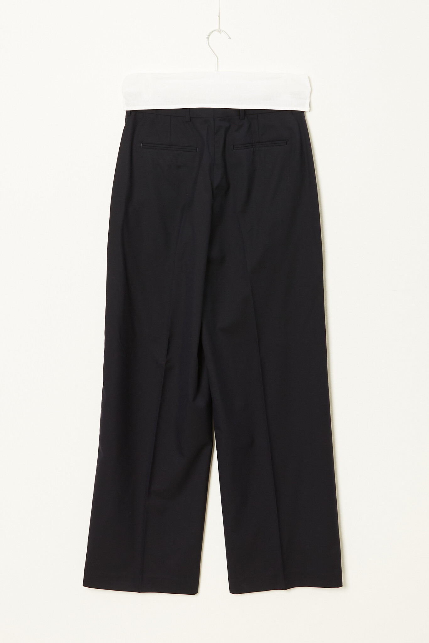 Herman - Wide leg super 120's trousers