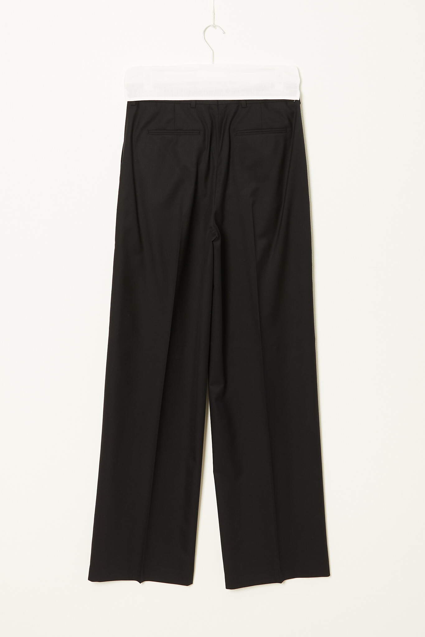 Herman - Wide leg super 120's trousers