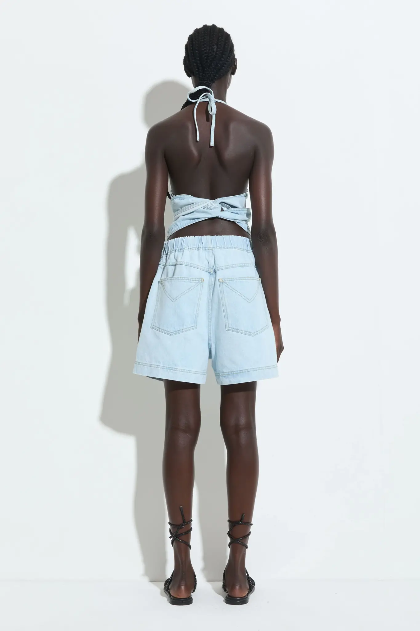 Christian Wijnants - Panya elasticated waist shorts