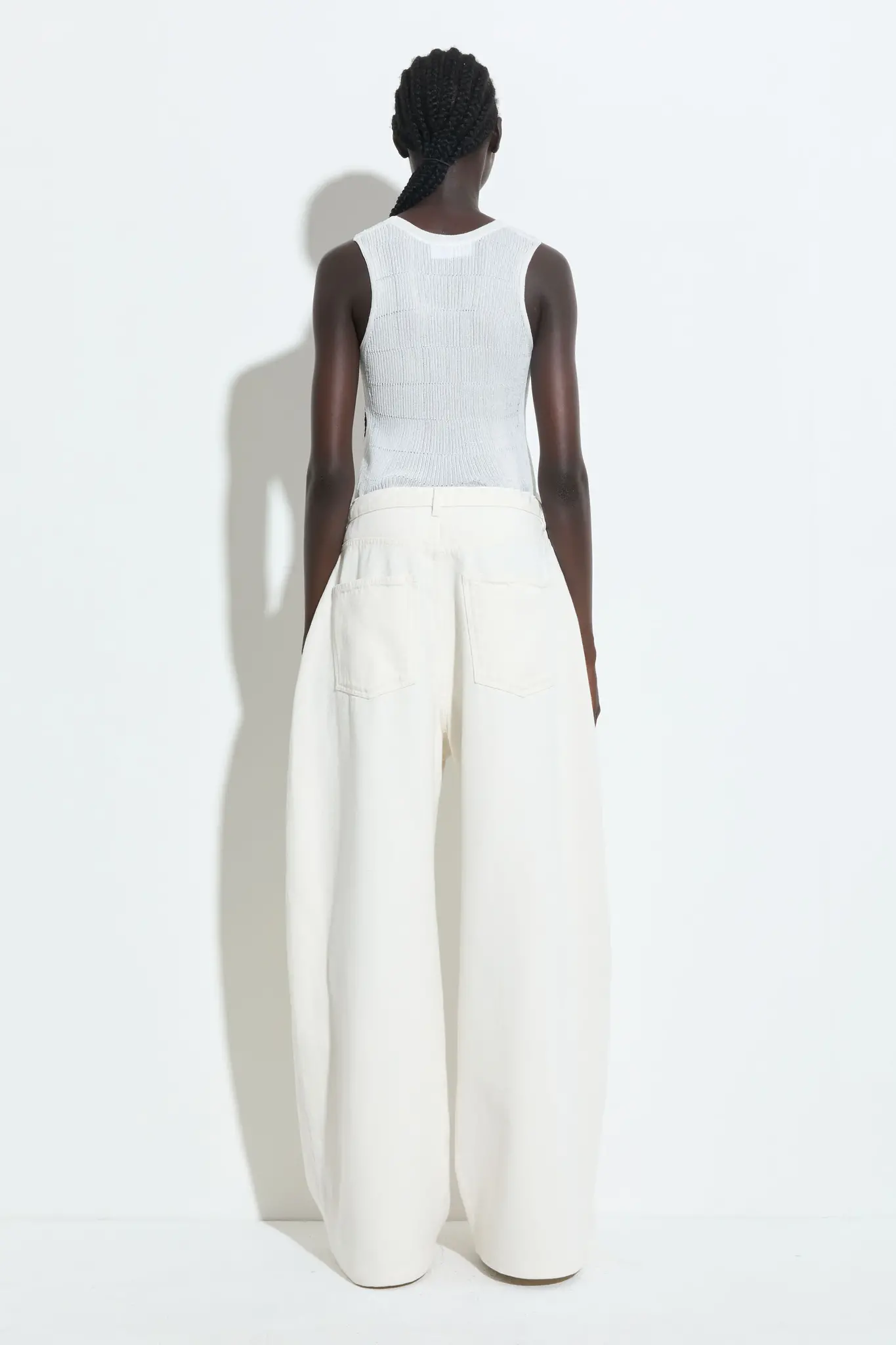 Christian Wijnants - Kipiu rib stitch tank top
