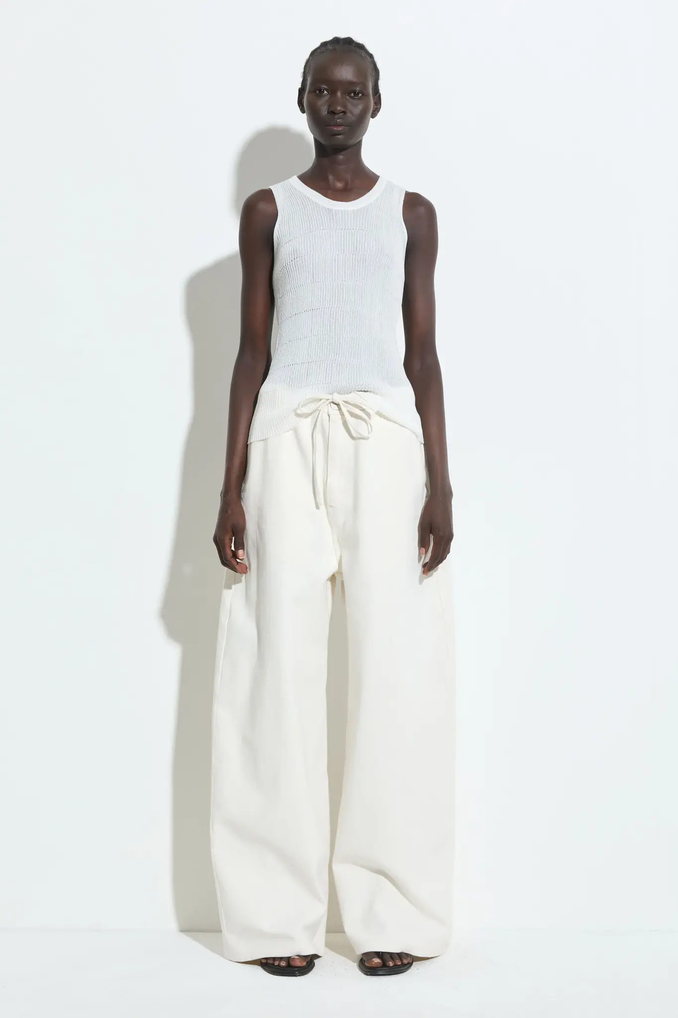 Christian Wijnants - Kipiu rib stitch tank top