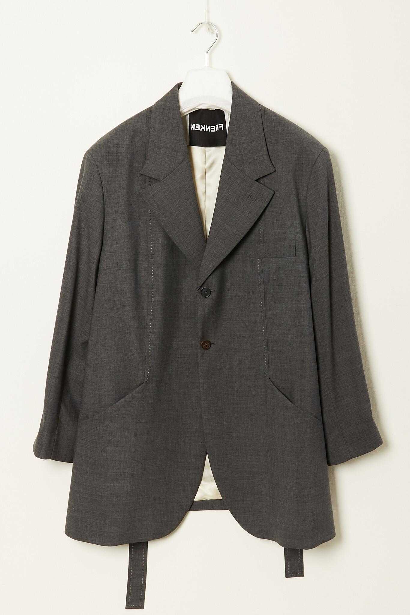 Frenken - Wrap summer wool blazer