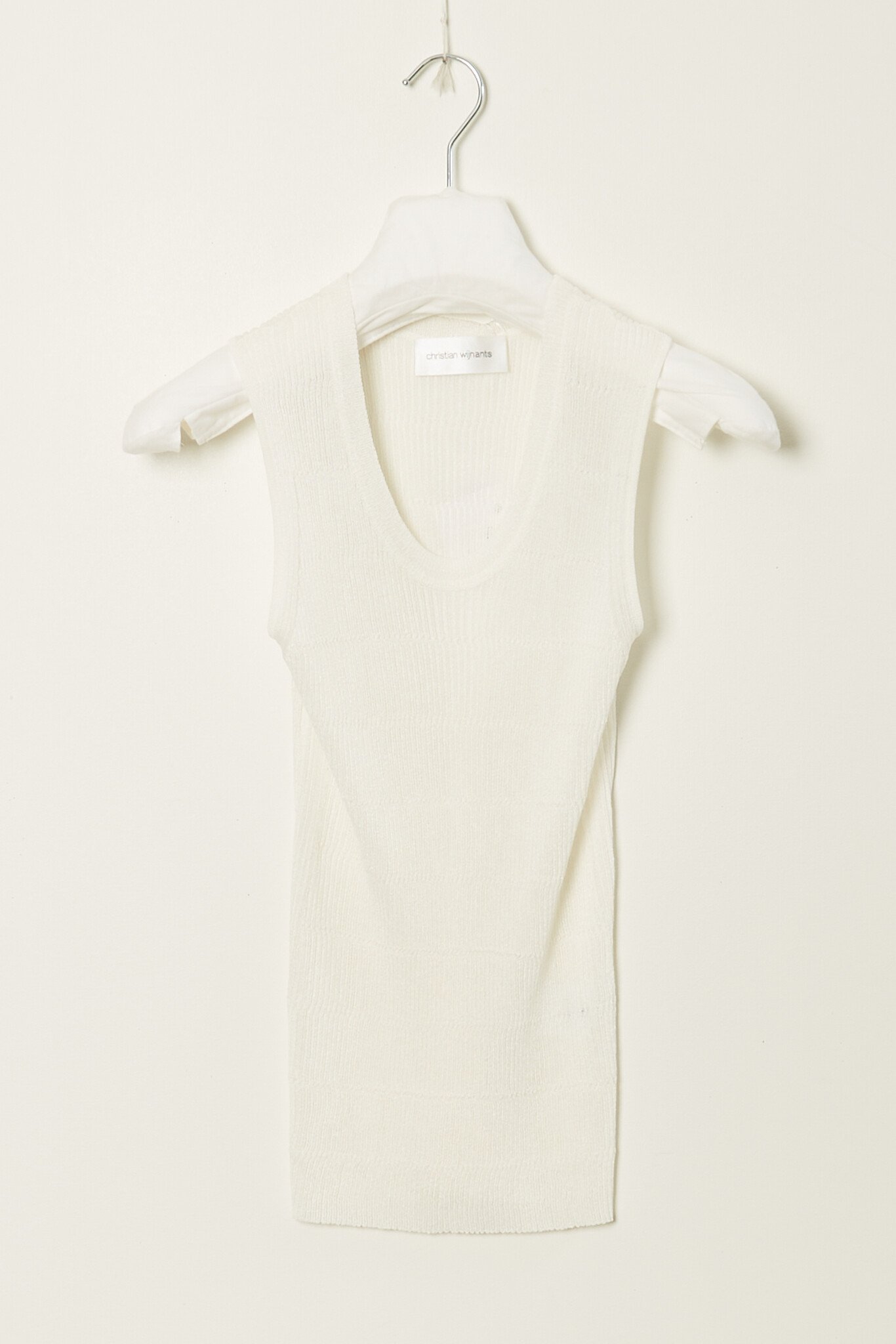 Christian Wijnants - Kipiu rib stitch tank top