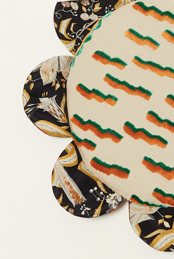Wiener times - Seat cushion Daisy Ottocento